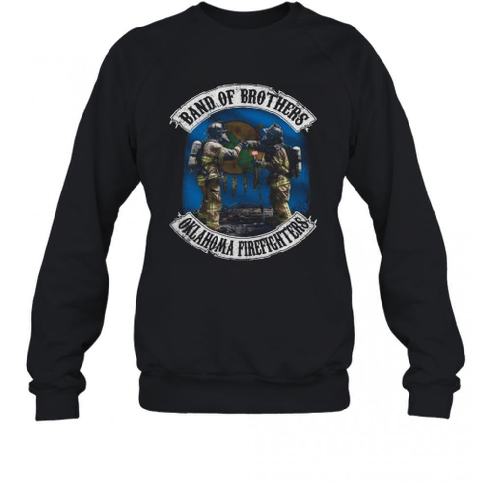 Band Of Brothers Oklahoma Firefighters T-Shirt